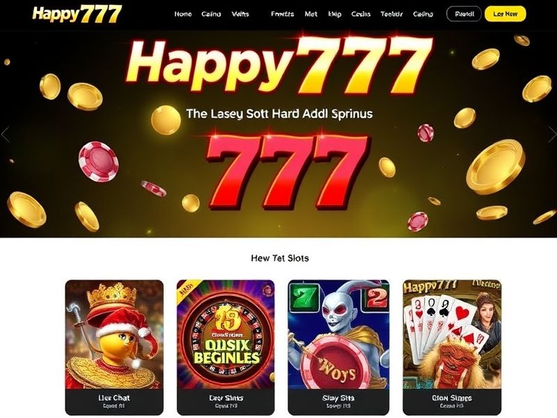 Welcome to Happy777, your trusted online gambling destination for real money slots, poker, and more. Explore exclusive promotions, expert guides, and secure gameplay on happy777.com.